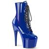 Pleaser - ADORE1020 Plateau Laarzen, Paaldans schoenen - Paaldans schoenen - Blauw Product image